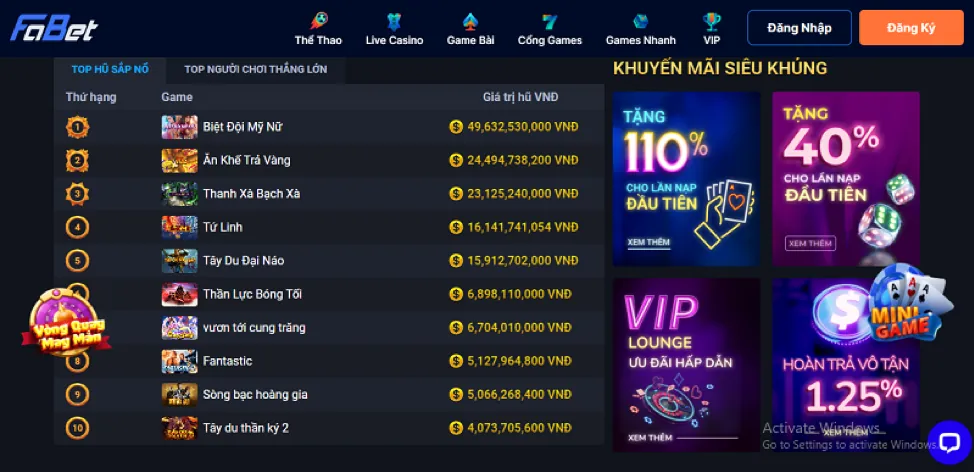 Roulette Trực Tuyến tại VG99 Bet